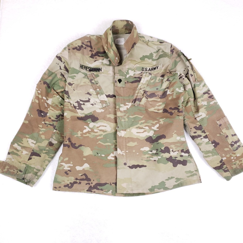 US Army Combat Shirt Camo Medium Long‎ Heresmann Gorpcore Military Style
